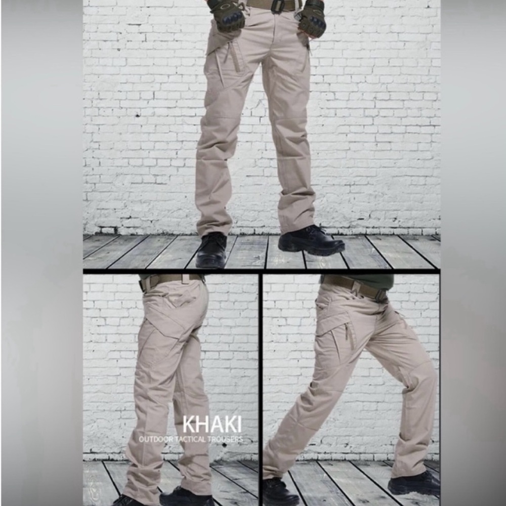 🔥🆕 tactical tan cargo pants / size : large - Picture 3 of 8